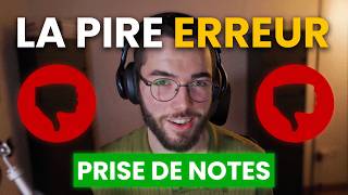 Arrêtez de faire ces 5 ERREURS prise de notes second cerveau lecture [upl. by Alvina159]