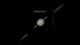 Szaturnusz telescope astrophotography astronomy bolygó planet [upl. by Retswerb]