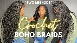 DON’T HAVE TIME TO SIT FOR HOURS TRY CROCHET BOHO BRAIDS  YWIGS [upl. by Alethea]