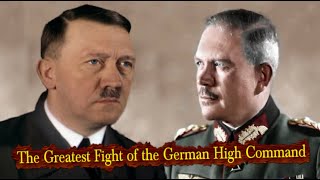 This was the Dramatic Discussion between Guderian and Hitler that led to the General being Dismissed [upl. by Feinstein947]