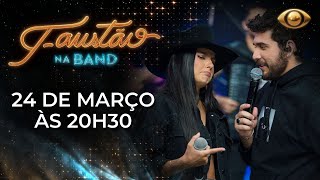 AO VIVO FAUSTÃO NA BAND  GUSTAVO MIOTO E ANA CASTELA  24032023 [upl. by Miharbi]