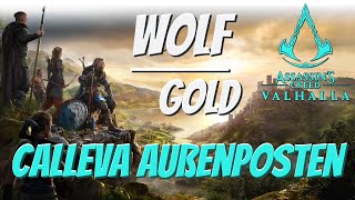 Assassins Creed Valhalla Tutorial Meisterherausforderung Calleva Außenposten Prüfung des Wolfs [upl. by Ynnel]