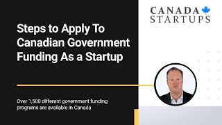 Steps to apply for government funding in Canada [upl. by Irmo]