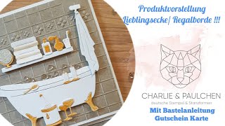 Werbung Neue Produkte von Charlie und PaulchenLieblingsecke mit Beispielen zum Basteln [upl. by Sheply755]