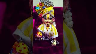 Jai shree Krishna radhe radheviralvideoladdugopalshortsvideotrendinglikesubscribeladdugopal [upl. by Marni445]