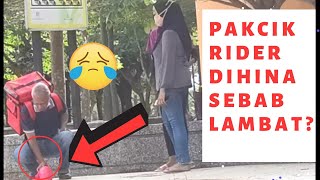 PAKCIK RIDER DIMARAH amp DIHINA APA REAKSI ANDA English Sub  Social Experiment Malaysia [upl. by Dihsar]