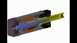 GSWA Integrated MotorActuator Animation [upl. by Marchese]