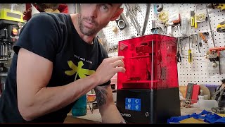 Nova3d Bene4 Resin 3d printer Unboxing Setup and First Print [upl. by Palmira279]