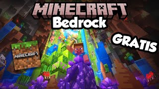 COMO INSTALAR MINECRAFT BEDROCK en PC  Instala MINECRAFT BEDROCK GRATIS en WINDOWS 1011 [upl. by Atikan]