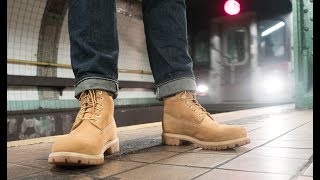 Review THE Timberland Premium Waterproof Boot  Is the Hype Real [upl. by Atcele]