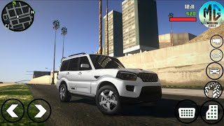 Mahindra Scorpio s10 car mod for GTA SA Android amp PC  New indian car mod gta sa [upl. by Aikemal]