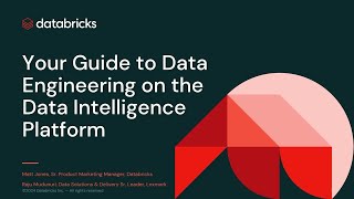 Your Guide to Data Engineering on the Data Intelligence Platform [upl. by Brookner]