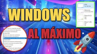 Desactiva SERVICIOS INNECESARIOS en Windows ⚡ Aumenta tu Rendimiento al Máximo 😱 [upl. by Kneeland538]