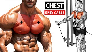 Cable Power Chest Workouts at the Gym with Cables [upl. by Eitsud]