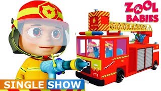 Zool Babies As Fire Fighters Single Videogyan Kids Shows  Cartoon Animation  Zool Babies Series [upl. by Blackman170]