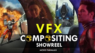 VFX Compositing Showreel  Mohd Farmaan [upl. by Alaek896]