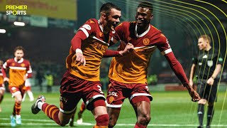 HIGHLIGHTS  Motherwell 21 Dundee United  Late Lennon Miller winner sends hosts to SemiFinal [upl. by Narrat]