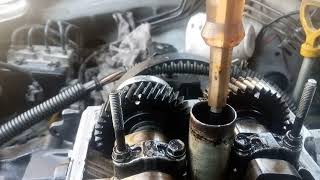 how to check engine timing 5a fe [upl. by Busey]