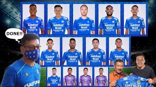 RESMI INILAH SKUAD PERSIB BANDUNG TAHUN 2021 [upl. by Iveel]