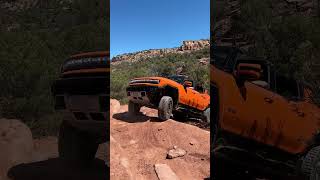 OffRoading Hummer EV SUVs in Moab [upl. by Euqinimod]