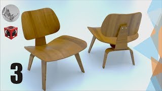 Tutorial Rhino 3D  Modelar Silla LCW en Rhinoceros 36 [upl. by Assirral275]