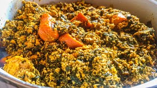 HOW TO PREPARE KONTOMIRE STEW FROM GHANA  DELICIOUS PALAVA SAUCE VLOGMAS DAY 16 [upl. by Atirahs]