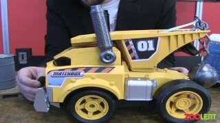 Matchbox Wreckie The Wrecking Buddy Toy at New York Toy Fair 2014 [upl. by Wemolohtrab]