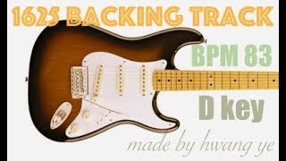 1625 backing track  RampB Style  D key  BPM 83 [upl. by Juana]