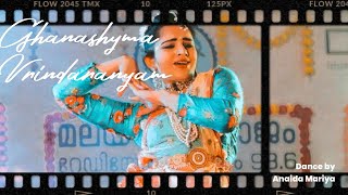 Ghanashyama vrindaranyam  Semi classical dance dance cover by Anaida Mariya [upl. by Lovell]