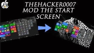 How to Mod the Start Screen on Windows 8 [upl. by Yllom299]