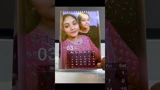 2025 Latest Table Standy Calendar 12 Best Picture Price 549 free shipping contact  8270881560 [upl. by Ieluuk]