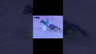 Barrel Racing  shorts cowboy horse barrelracing barrelhorse barrelracer fypviral fyp nfr [upl. by Ebanreb]