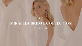 Style M2432 Spotlight by Mikaella Bridal [upl. by Nasar]