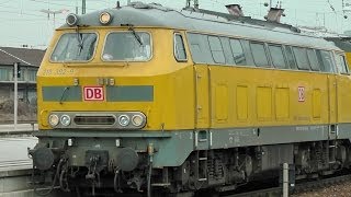 Br 218 mit Netz Instandhaltungszug  VT 65 [upl. by Plank]