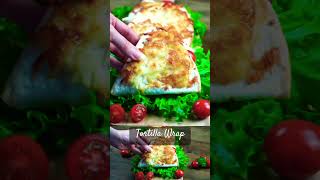 Tortilla Wrap Recipe  Chicken Wrap with Vegetables  Easy and Delicious [upl. by Enelegna]