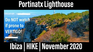 Ibiza  WALK  Portinatx Lighthouse  November 2020 [upl. by Carling]