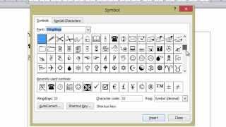Cách chèn Symbol trong văn bản Word [upl. by Magnien]