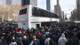 NYC Buses Migrants Back to Texas… Because Trump Won [upl. by Howenstein]