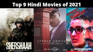 Top 9 Hindi Movies of 2021 [upl. by Shute742]