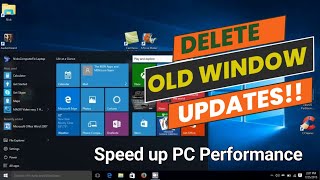 How to delete old window updates files in window 1011 Fast Computer Performance [upl. by Adrian]