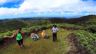 Manana Ridge Trail Pearl City Oahu Hawaii GoPro 4 Silver [upl. by Eittik]