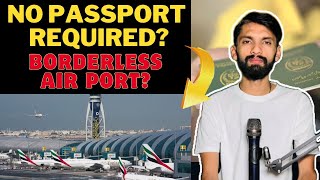 No Passport Will Be Required For International Flights  Border less Air Port  Dubai Technology [upl. by Ellehc]