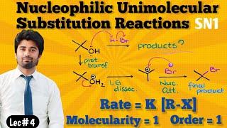 Nucleophilic Unimolecular Substitution Reactions SN1 Reactions Nucleophilic Substitution Reactions [upl. by Herod]