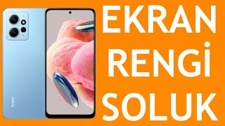 Xiaomi Telefon Ekran Rengi Soluk Ne Yapmalıyım [upl. by Enelie578]