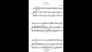 Pastorale for alto flute and piano by Michal Rosiak [upl. by Sang]