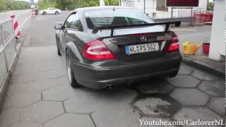 Mercedes CLK DTM AMG Startup amp Accelerations HD [upl. by Nohsed566]