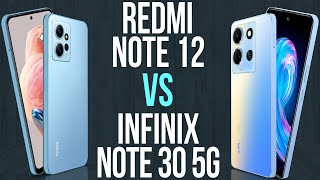 Redmi Note 12 vs Infinix Note 30 5G Comparativo amp Preços [upl. by Tenej]