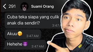 AKU DAPAT CHAT DARI ORANG TAK KENAL LAGI ‼️ [upl. by Ahsias]