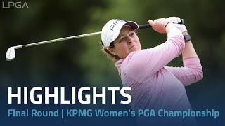 Final Round Highlights  2024 KPMG Womens PGA Championship [upl. by Leor]