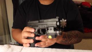 Springfield XD9 4 inch service model wStreamlight TLR4 and Hogue Grip [upl. by Gally]